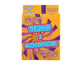 Juego de cartas Verdad o Consecuencia